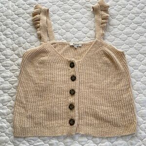 Madewell Sweateresque Mid Tank Top Size XXS